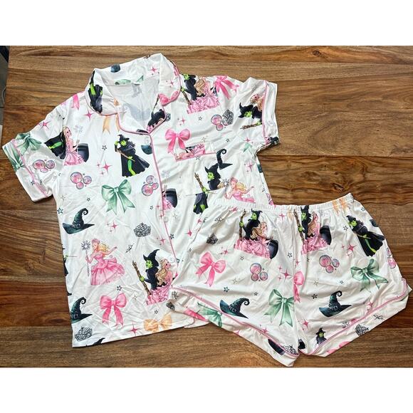 Good Witch Bad Witch Pajamas Women's Large - Picture 1 of 3